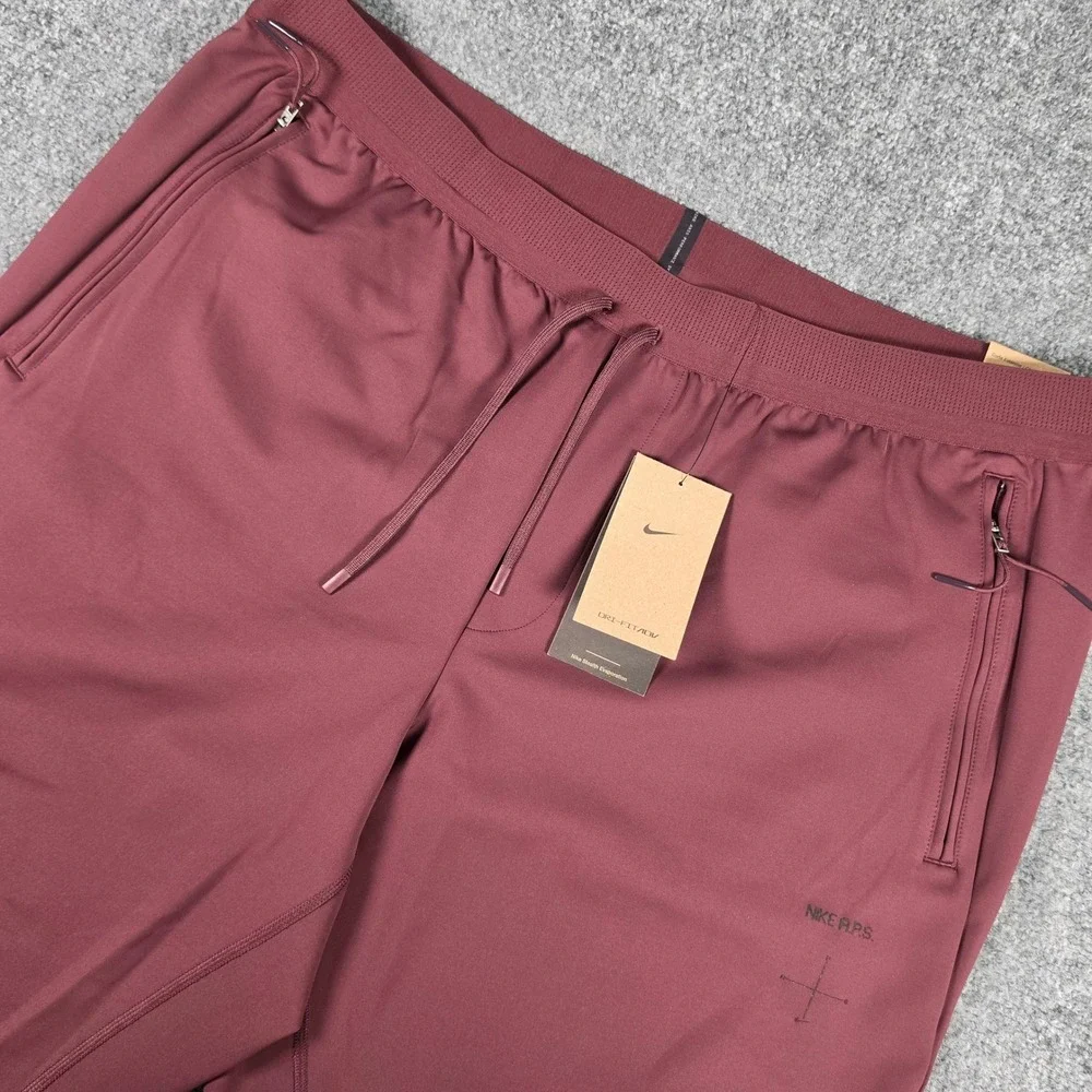 Nike A.P.S. Men's Dri-FIT ADV Stealth Versatile Pants Mens 2XL Burgundy NWT